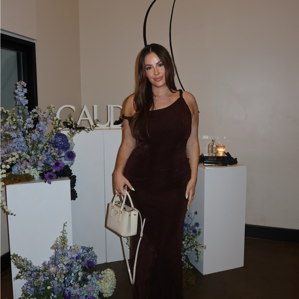 Brown Wedding Guest Dress
